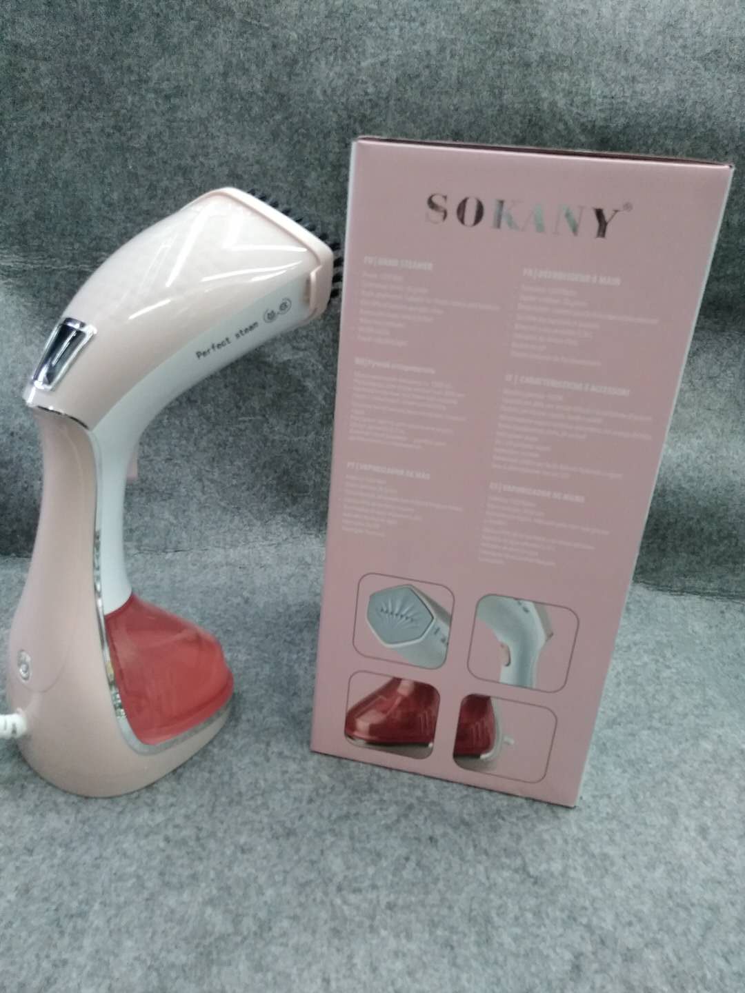 المكواة صغيرة محمولة بخار Specification image