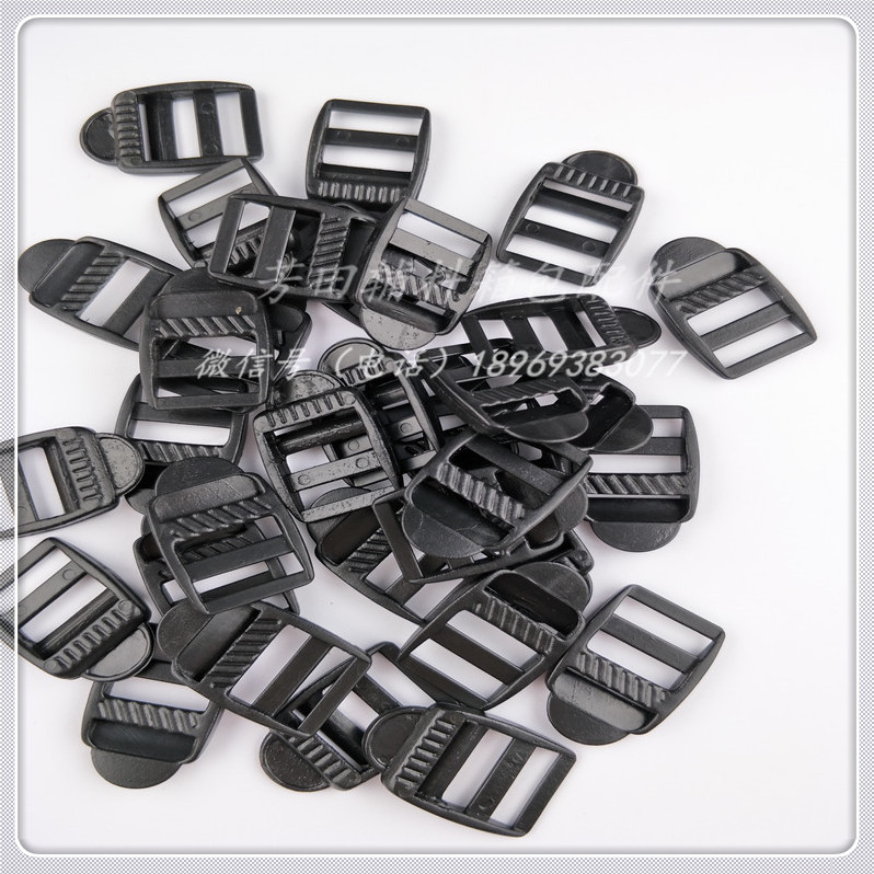 Black schoolbag buckle with plastic grade 4 and inner diameter of 15 Specification image
