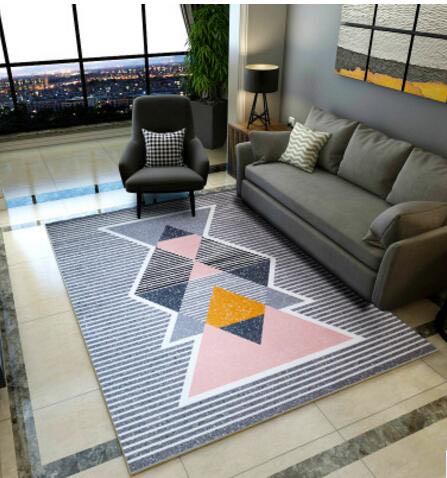 Nordic Modern Geometric Carpet Environmentally Friendly Carpet Living Room Carpet 1.6M X2.3m Specification drawing