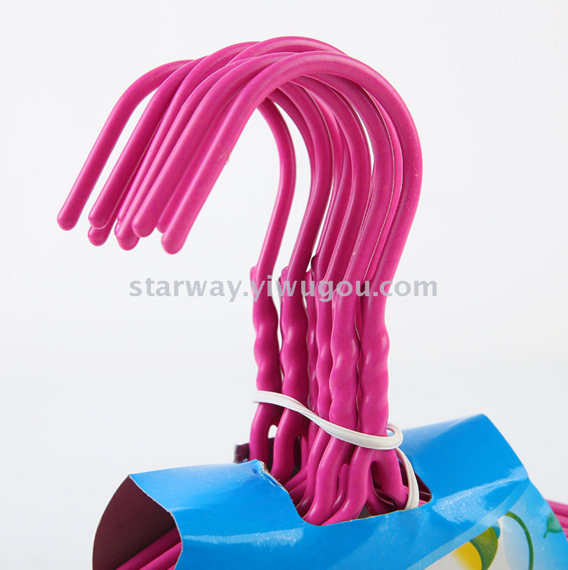 Clothes hangers, drying hangers, wire hangers, plastic-coated hangers, steel wire hangers 0622 Application Scenario