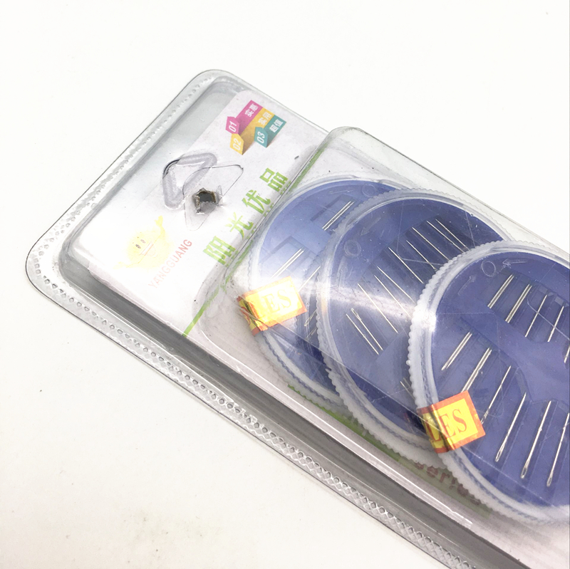 Sunshine Department Store Sunshine Card Pack Three Needle boxes: Sewing needles, hand needles, Household sewing needle boxes, and round needles details Picture