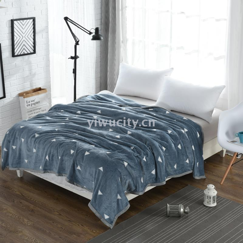 ywxuege edge blanket Coral flannel blanket Farai 280g blanket Net sales - Love nest bedspread quilt set four sets of bedding