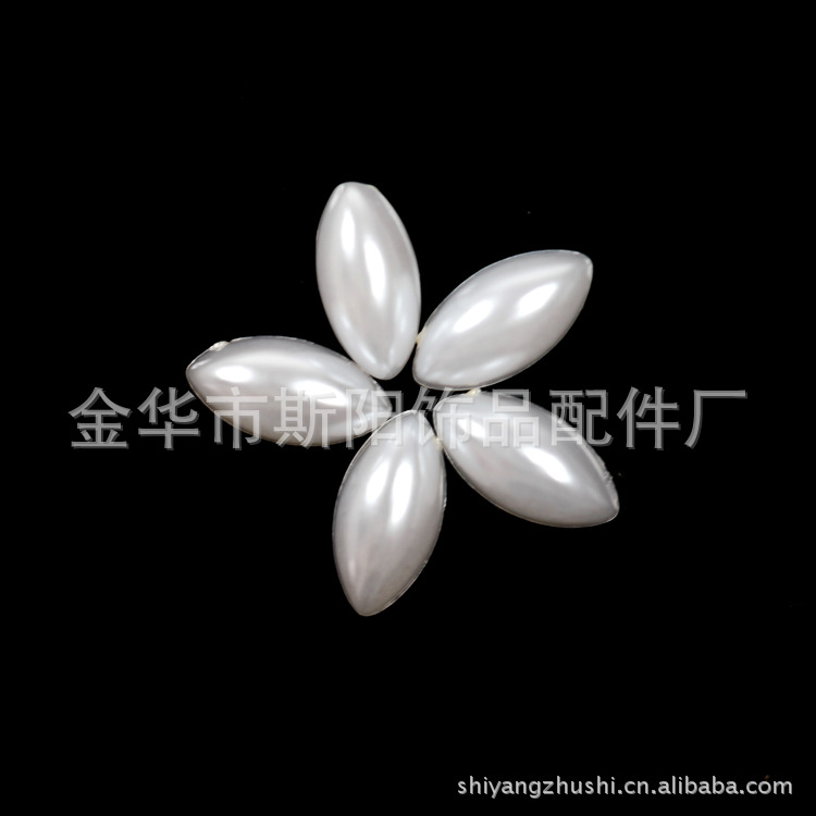5*10mm shaped horse eye paint plastic loose beads handicraft accessories loose beads wholesale