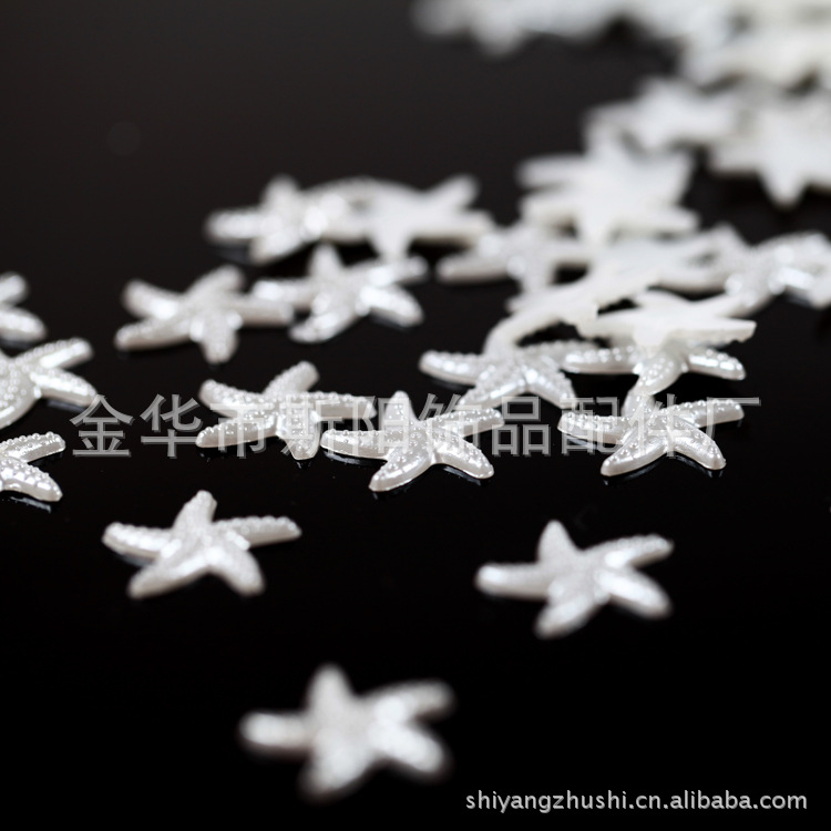 Diy accessories wholesale sea star paint plastic loose beads sea star to sample customized various patterns