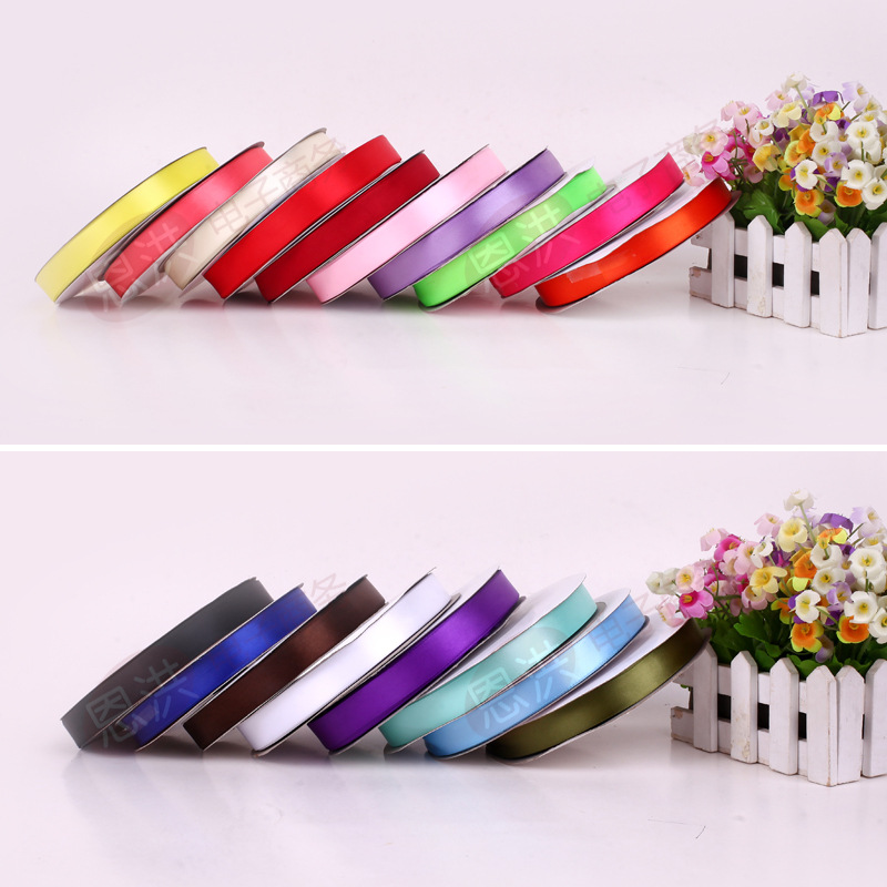 20MM6min polyester tape encryption ribbon ribbon Pink ribbon wedding decoration gift packaging cable tie wholesale