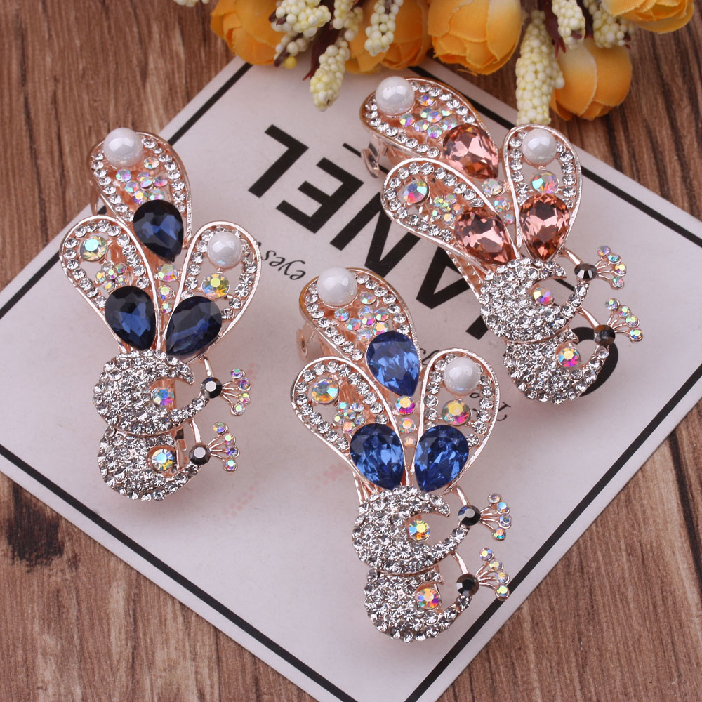 10-yuan store accessories supply: water diamonds, large bows, hair clips, large spring clips, hair flowers and headwear