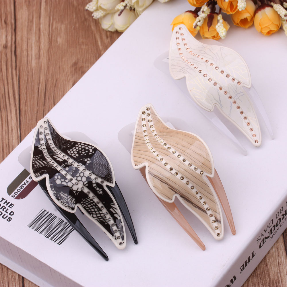 10-yuan store supply: Hair clips, headwear, large duckbill clips, grab clips, acrylic horizontal clips, Korean hair clips and hair accessories Specification image