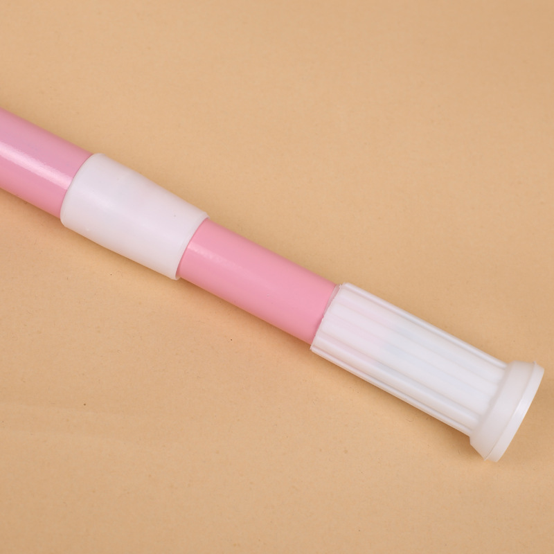 Manufacturers direct sales shower curtain rod aluminum alloy spray paint material solid rely on the shower curtain rod thumbnail