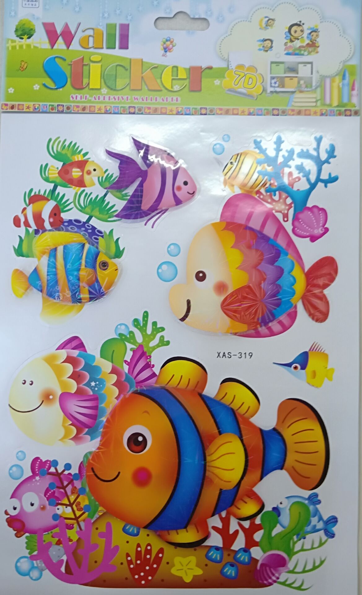 Small cartoon stickers, layer upon layer wall stickers, 3D stereoscopic stickers, interior decoration stickers Specification image