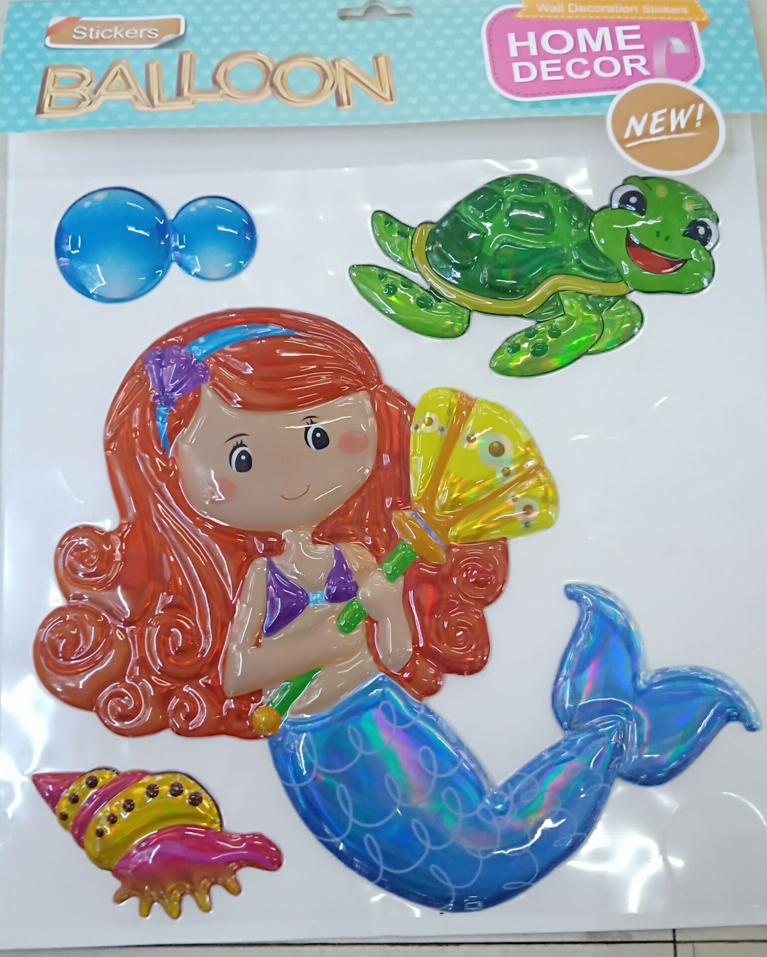 Vacuum-formed cartoon image stickers, wall stickers, layer stickers, interior decoration stickers Application Scenario