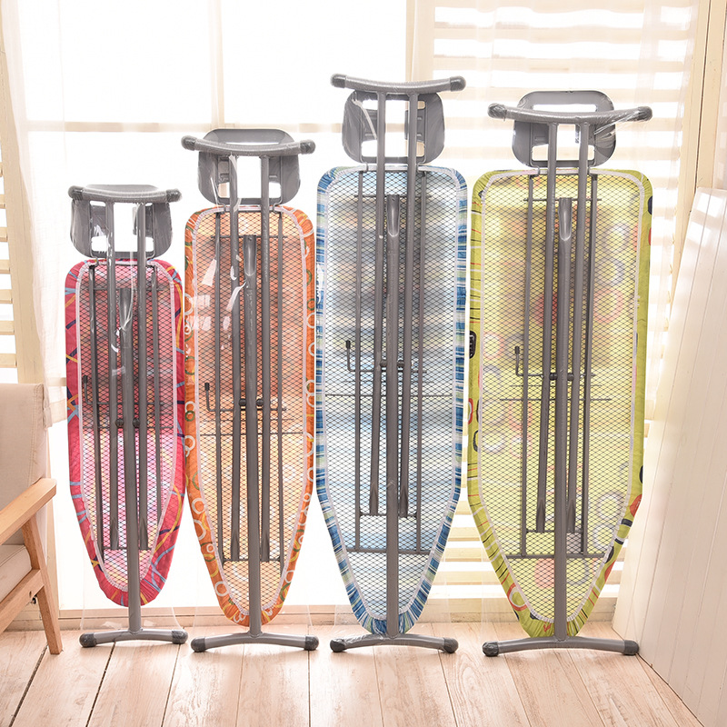 Foreign Trade Hot Folding Ironing Board Household Vertical Printing Ironing Table Non-Slip Anti-Ironing Steel Mesh Ironing Board Wholesale Specification drawing