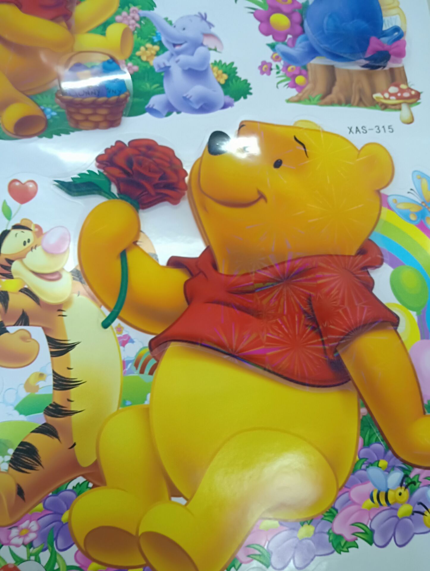 Small cartoon stickers, layer upon layer wall stickers, 3D stereoscopic stickers, interior decoration stickers Application Scenario