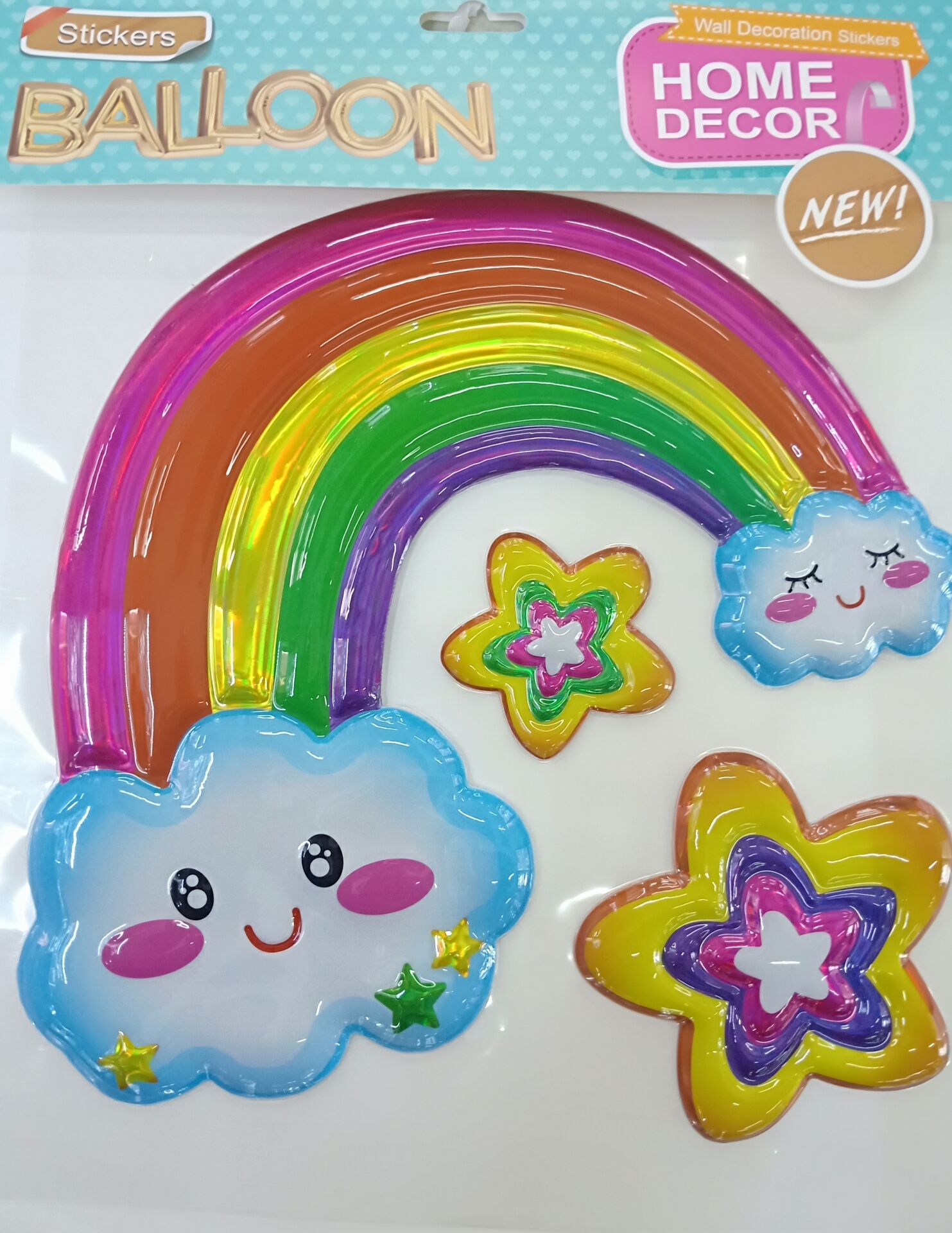 Vacuum-formed cartoon image stickers, wall stickers, layer stickers, interior decoration stickers Specification image