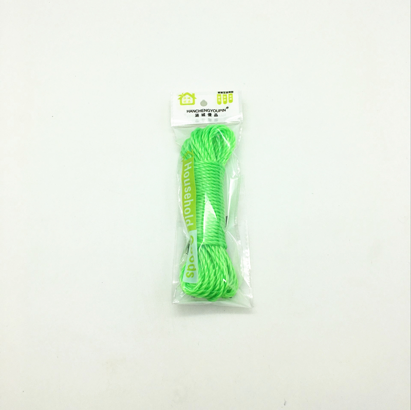 Sunshine Department Store colorful windproof clothes drying rope, anti-slip windproof clothes drying rope, portable hook clothes drying rope Specification image