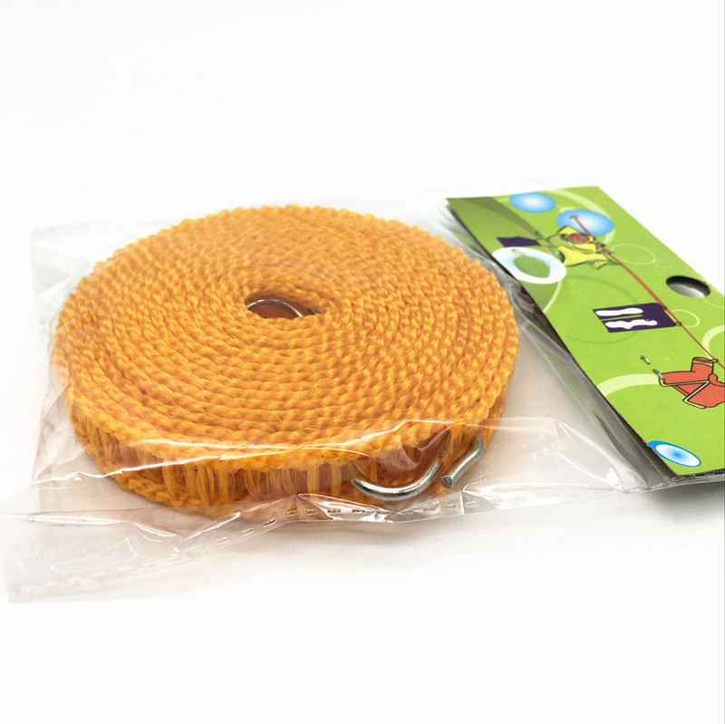 Sunshine Department Store 3-meter windproof clothes drying rope, outdoor travel clothes hanging rope, windproof and anti-slip clothes drying rope, drying rope Specification image