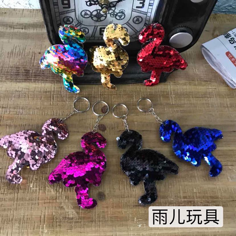 Ultrasonic sequin pendant, plush sequin cartoon pendant, puppy keychain pendant, cartoon ultrasonic gashapon box Specification drawing