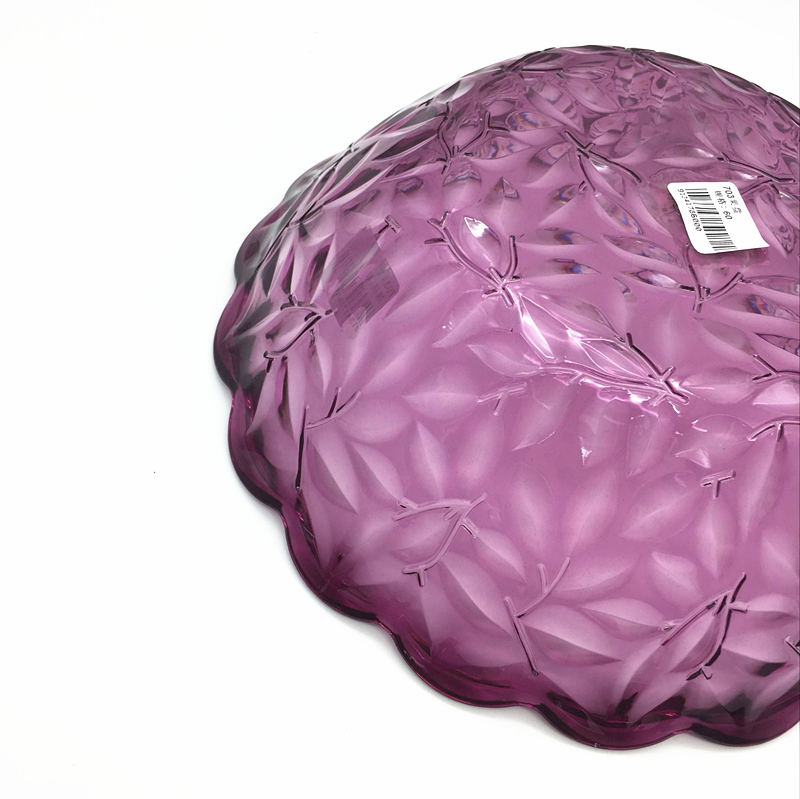 Sunshine Department Store's crystal transparent fruit platter with branches, creative lace fruit platter, snack platter and nut platter Specification image