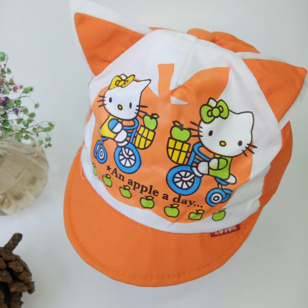 New Wangjiang Disney pure cotton summer newborn cartoon hats, boys' and girls' hats, baby sun hats, fisherman hats, baby baseball caps, sun hats Application Scenario