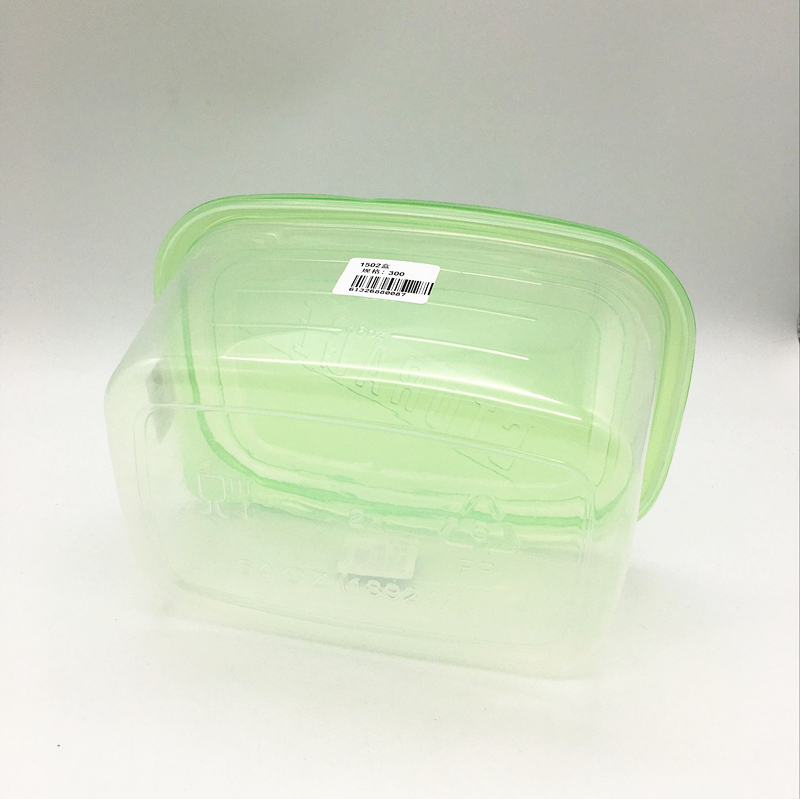 Sunshine Department Store disposable food storage box, plastic thin-walled microwave lunch box with lid, square takeout lunch box details Picture
