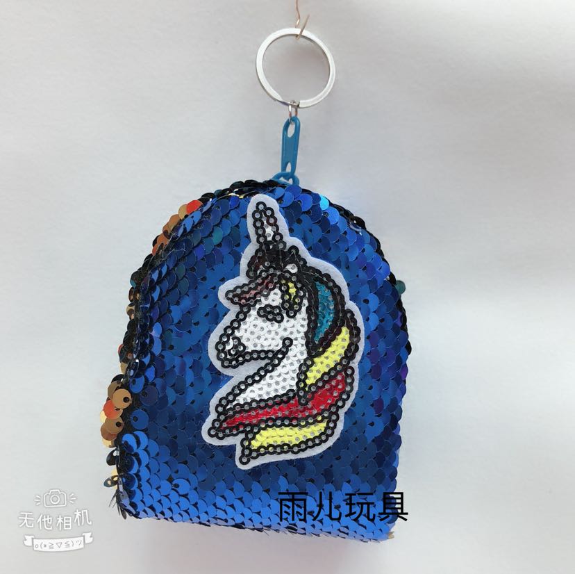 Cartera de lentejuelas peluche zero billetera accesorios bolso de lentejuelas llavero bolso de lentejuelas estereoscópicas pequeño bolso de escuela billetera Application Scenario
