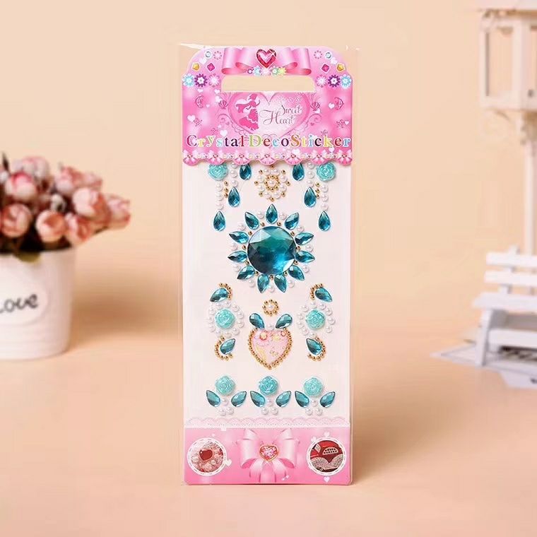 Hand-held medium card acrylic diamond-encrusted sunflower-plated acrylic Application Scenario
