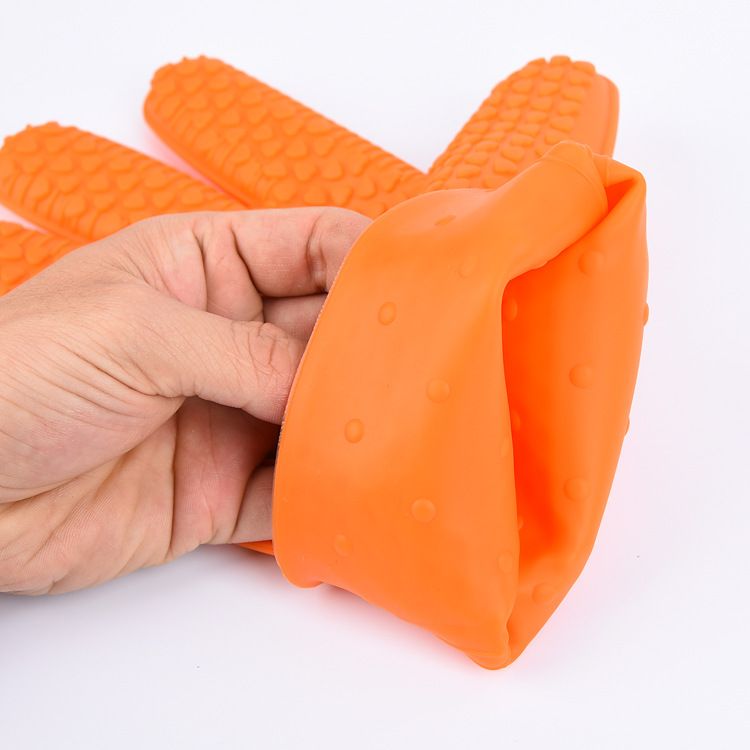 Pure silicone gloves, 142 grams details Picture