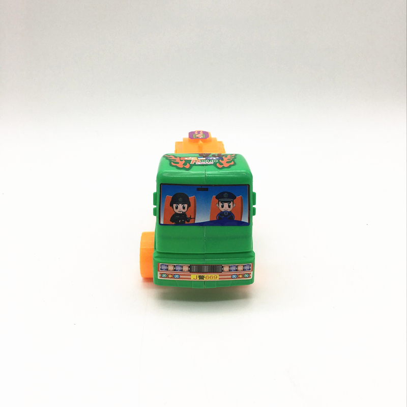 Sunshine department store children pull string will move toys children police car simulation toy car children mini car