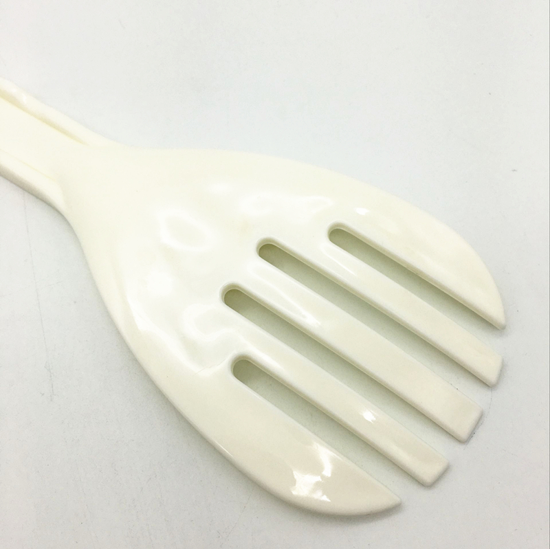 Sunshine Department Store large plastic rice spoon, non-stick rice spatula, rice serving spoon, plastic commercial loose rice fork Application Scenario