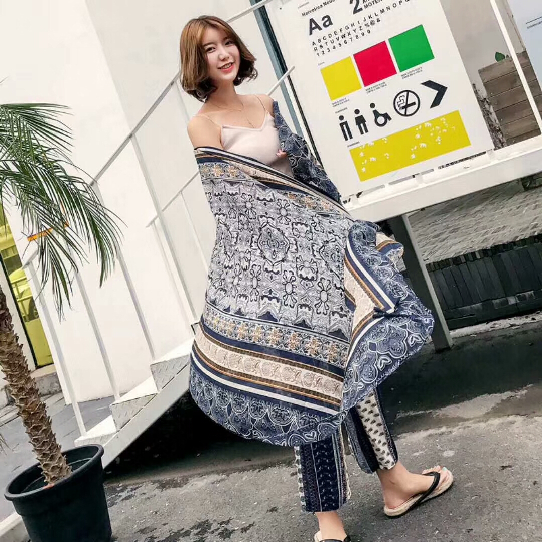 披肩实物图