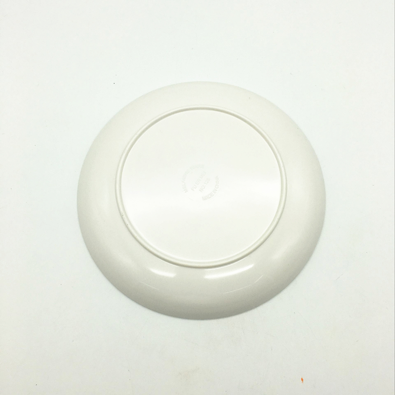 Sunshine Department Store's imitation porcelain tableware plates, white flat base, vegetable plates, dumpling plates, dinner plates and dessert plates Specification image