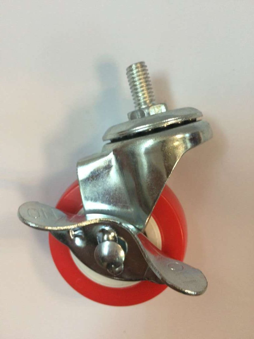 Venta directa de fábrica 1.5 "2" 2.5 "3" ligero coreano tipo PU echador rueda universal silenciosa rueda de carro Application Scenario