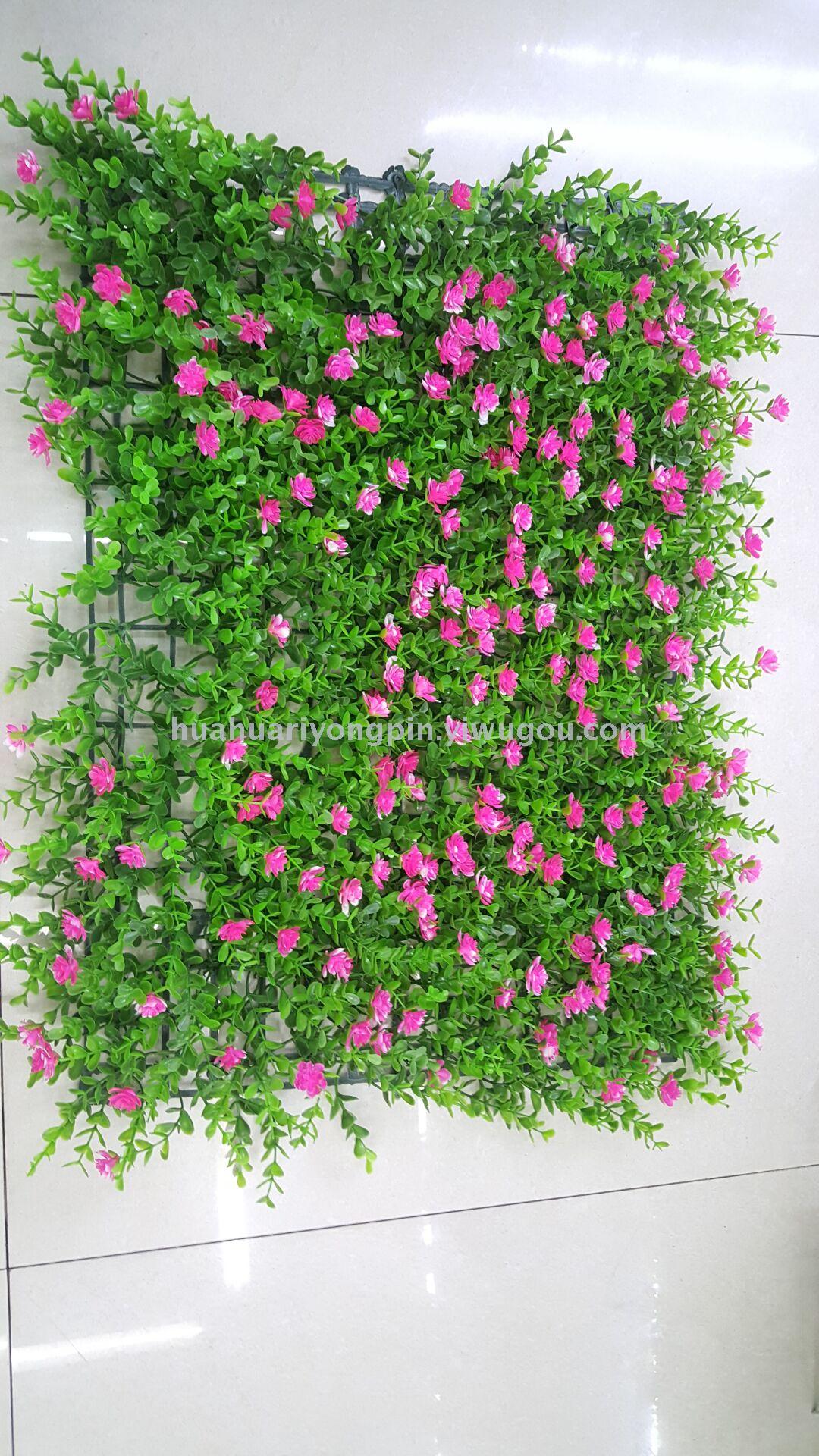 2018 new 60*40 lawn plant wall decorative flowers wall green value simulation flowers and plants