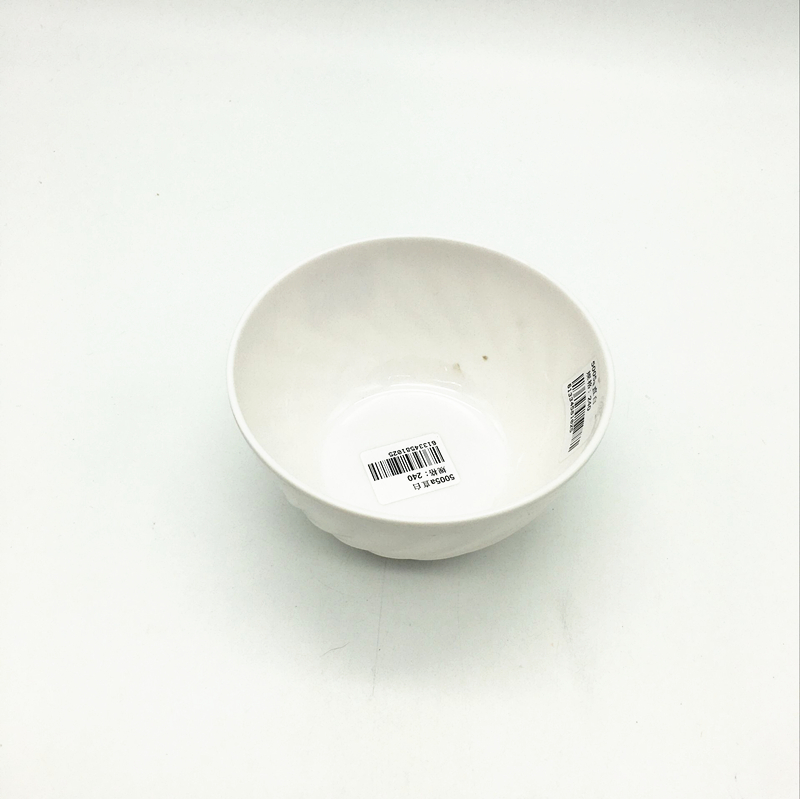Sunshine Department Store's imitation porcelain white threaded rice bowls, rice bowls, porridge bowls, soup bowls, household patterned rice bowls details Picture
