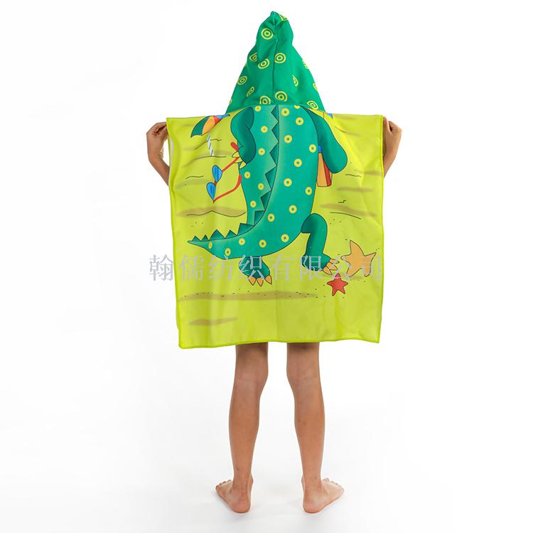 Toalla de playa portátil al aire libre para viajar niños chal capa absorbente Specification image