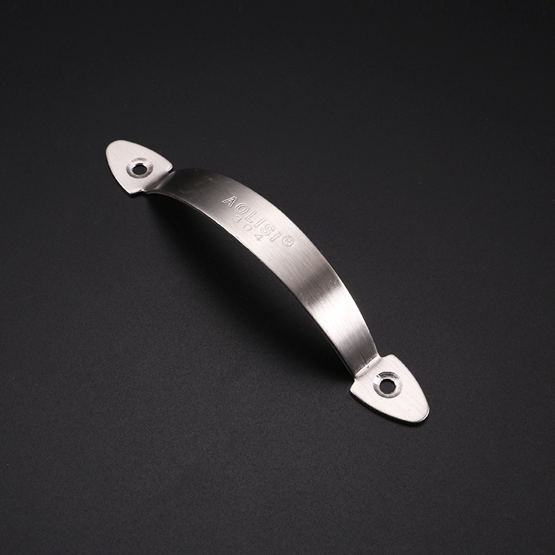 Stainless steel flat bar handle, flat bar brushed steel sliding and closing cabinet door, cabinet wardrobe, 304 stainless steel factory direct sales Application Scenario
