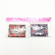 Sunshine department store lady purse short double fold small wallet multi-functional wallet mini purse