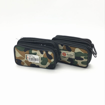 Sunshine department store camo Fanny pack zipper pocket purse leisure outdoor double bag