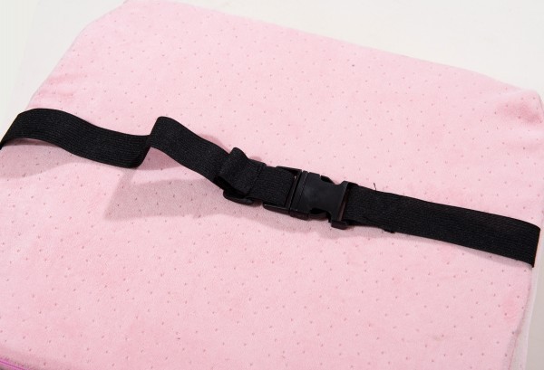 Factory wholesale, car office, student memory foam massage lumbar support, velvet fabric, comfortable, bright and breathable Specification image