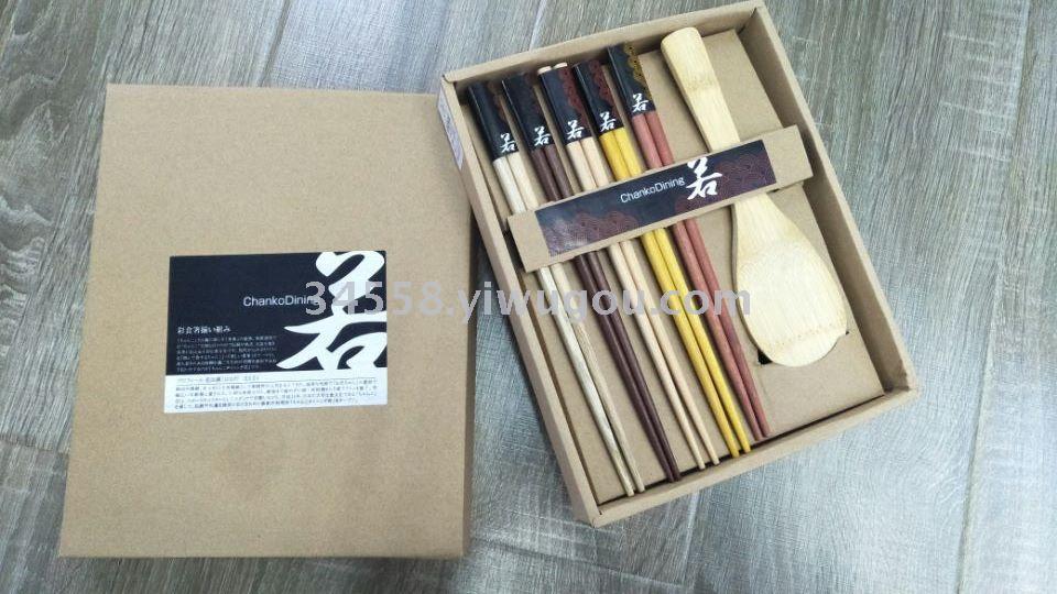 Zak Ka Natural Log Chopsticks Gift Box Chopsticks Gift Set