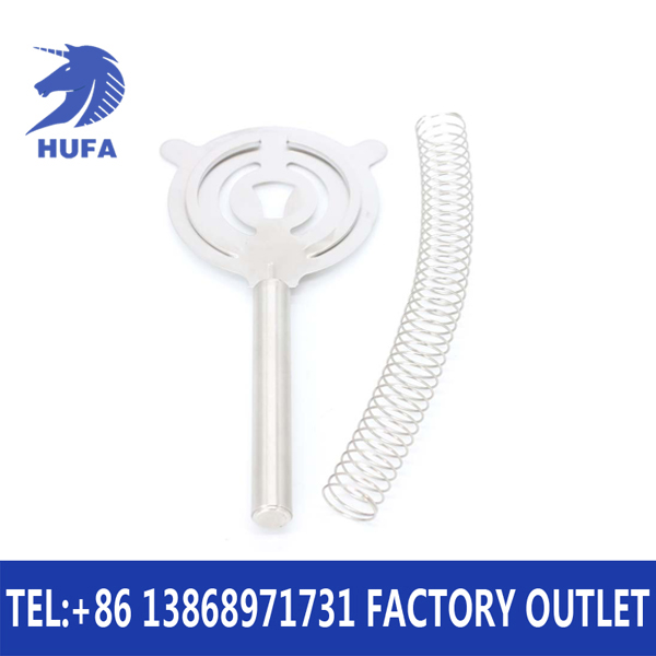 Stainless steel cat-shaped ice filter with handle LOGO, customizable. Stainless steel cat-shaped ice filter, cocktail tool, stainless steel ice scraper, bar supplies, cocktail set Specification image
