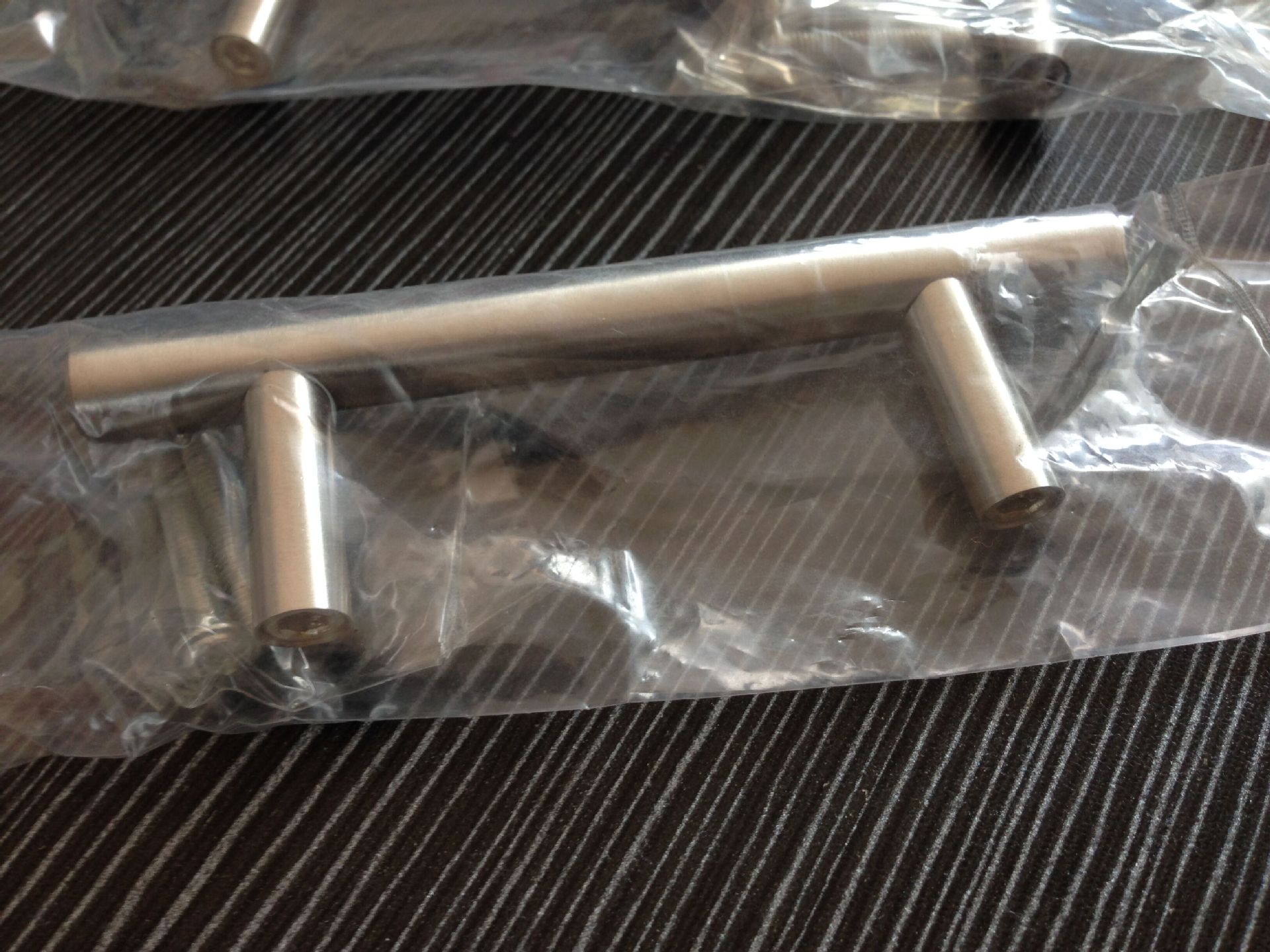12mm T-shaped solid stainless steel drawer small handle, simple cabinet handle, furniture hardware wholesale handle details Picture