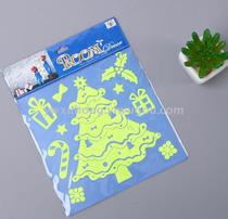 WX-MY Christmas Stickers glow-in-the-dark stickers Wall Stickers Decorative Stickers Glow stickers Bubble stickers