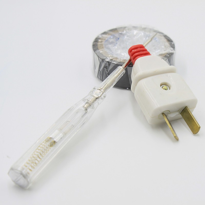 Wholesale of TM voltage tester plug tape 3-piece household small tools Specification image