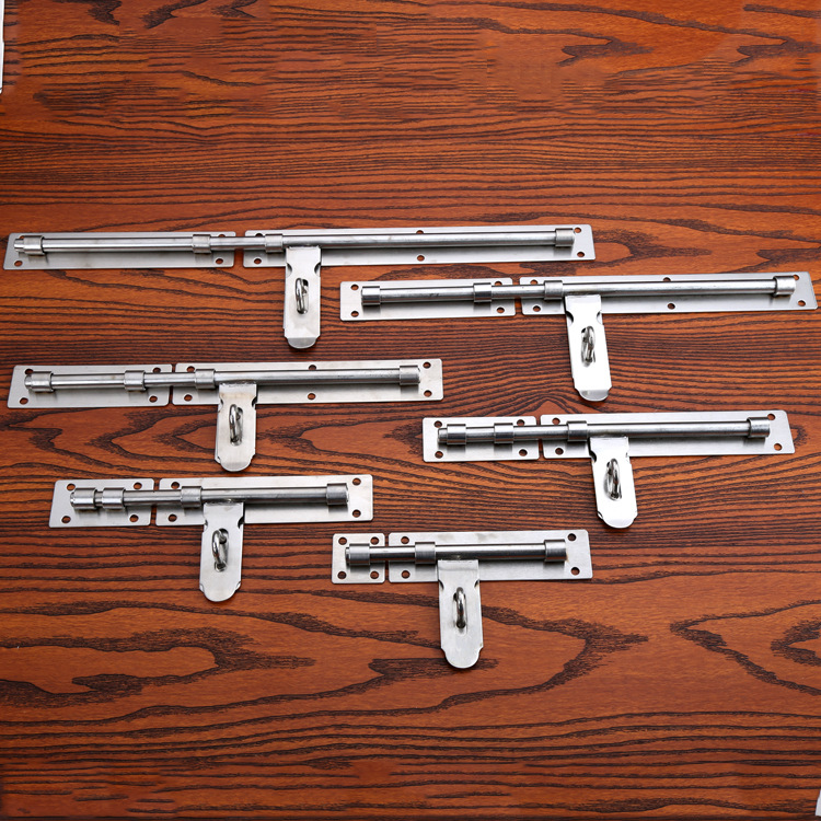 Manufacturers wholesale stainless steel door bolt door and window hardware accessories anti-theft door latch home security door latch