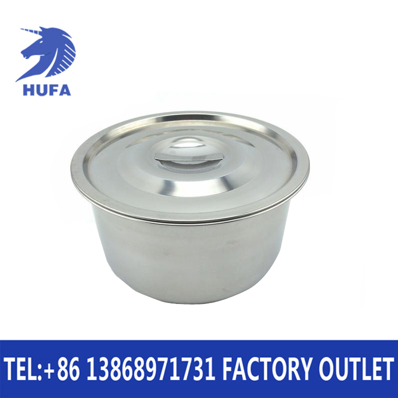 Stainless steel cooking pot 5-piece set with lid cooking VAT/cooking basin 5-piece set details Picture