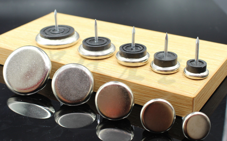 High-end furniture with iron sheet rubber ring floor studs, metal-clad iron special studs, and various models and specifications available for customization Application Scenario