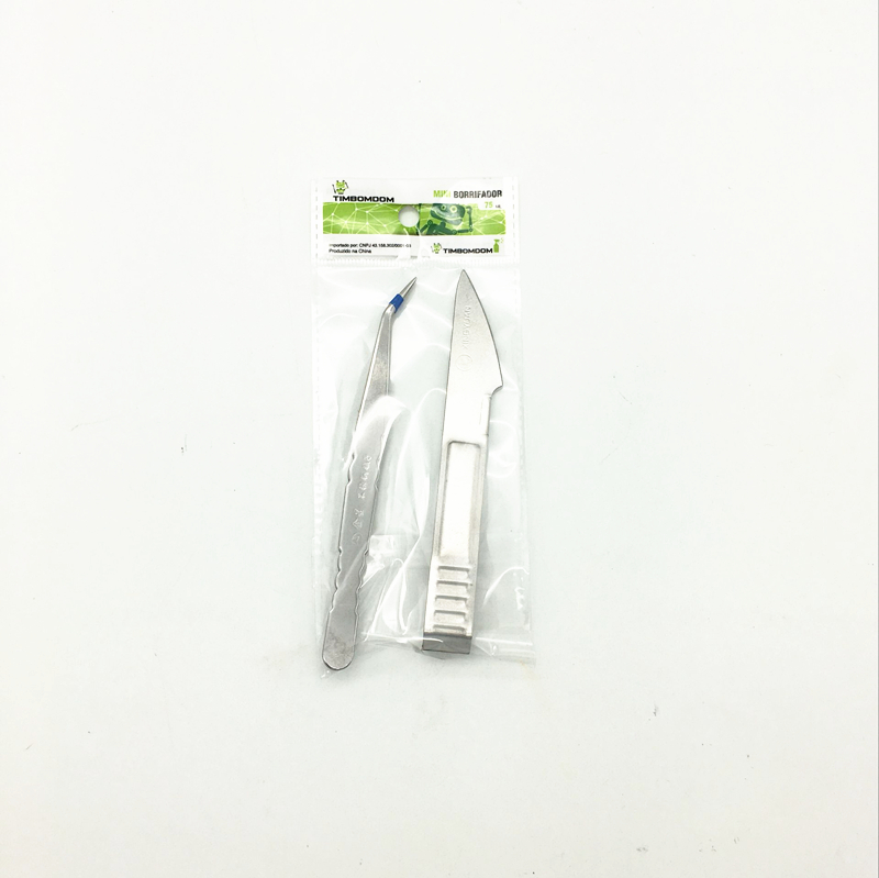 Sunshine Department Store bagged kitchenware set: Multi-functional hair remover, Pighair clip, Stainless steel flat-mouthed tweezers