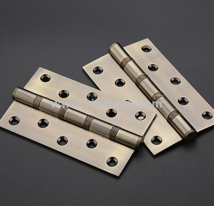 High-end stainless steel hinges, 5*3 flat opening silent bearing hinges, various steel door hardware accessories hinges Application Scenario