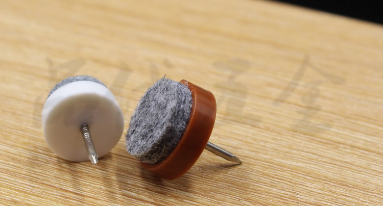 Hardware anti-slip sound-absorbing tape, felt furniture, plastic accessories, brown floor studs Specification image