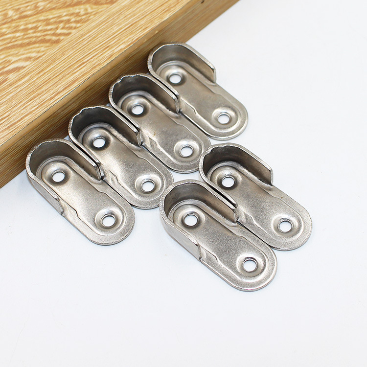 16 soporte de ropa de hierro tubo plano soporte de paso de ropa hierro engrosado tubo de ropa de galvanoplastia base de barra de ropa muebles hardware y accesorios Application Scenario